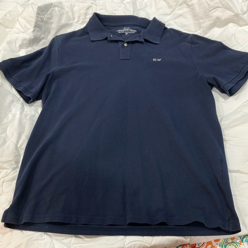 Vineyard Vines Blue Polo Shirt - size M